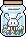 Bunny Jar Sticker